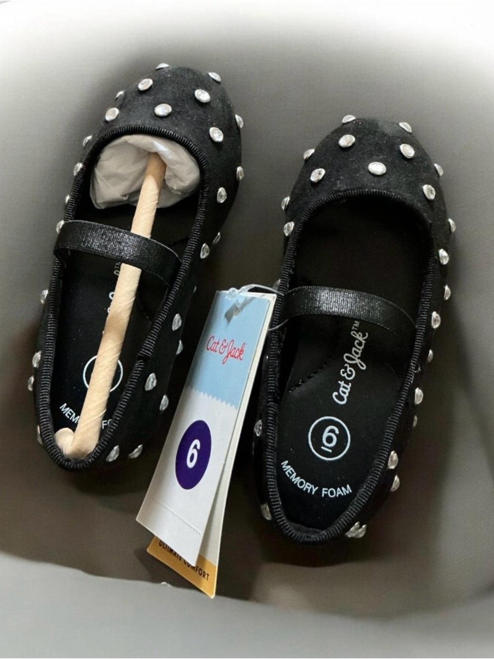 Girls' Trina Mary Jane Flats - Cat & Jack